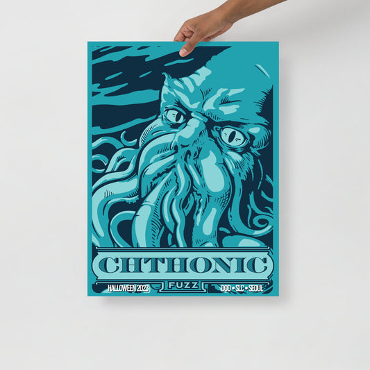 Chthonic Concert Poster