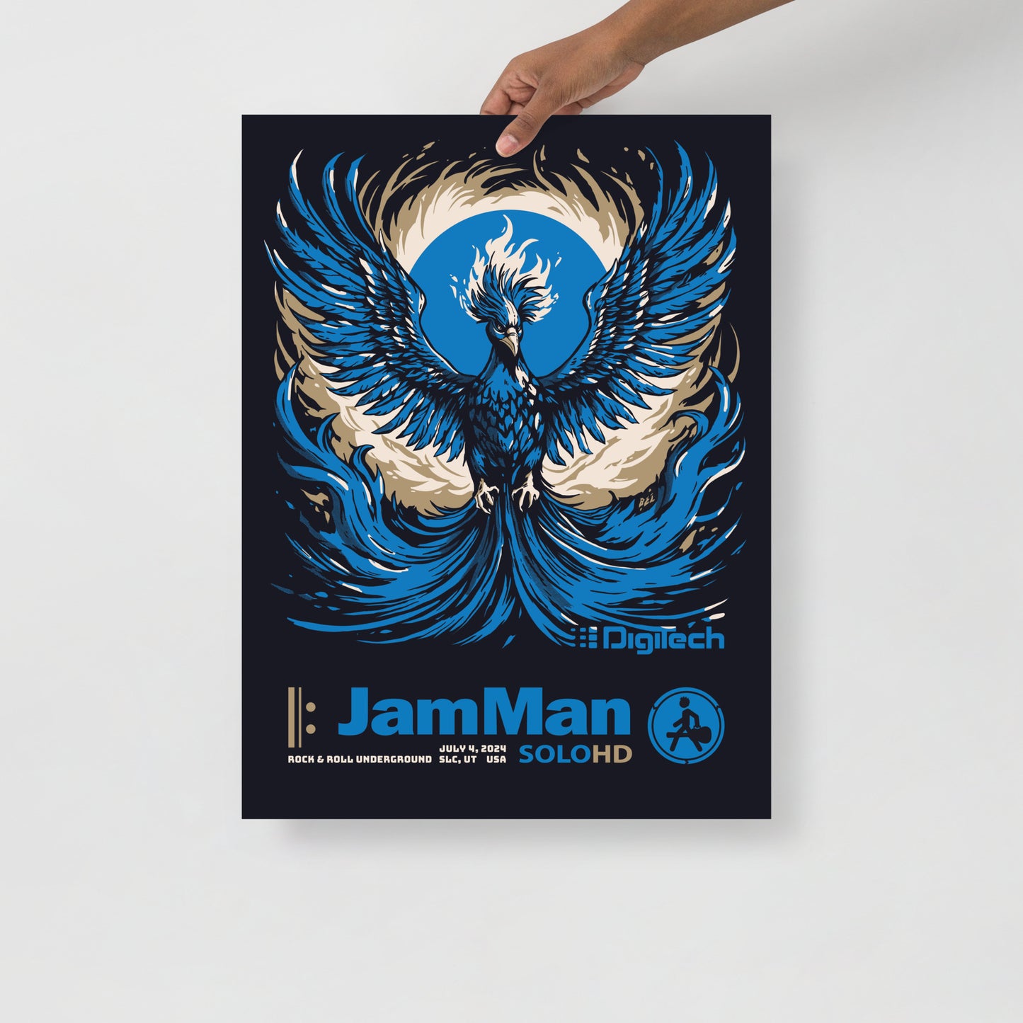 JamMan SOLO HD Concert Poster